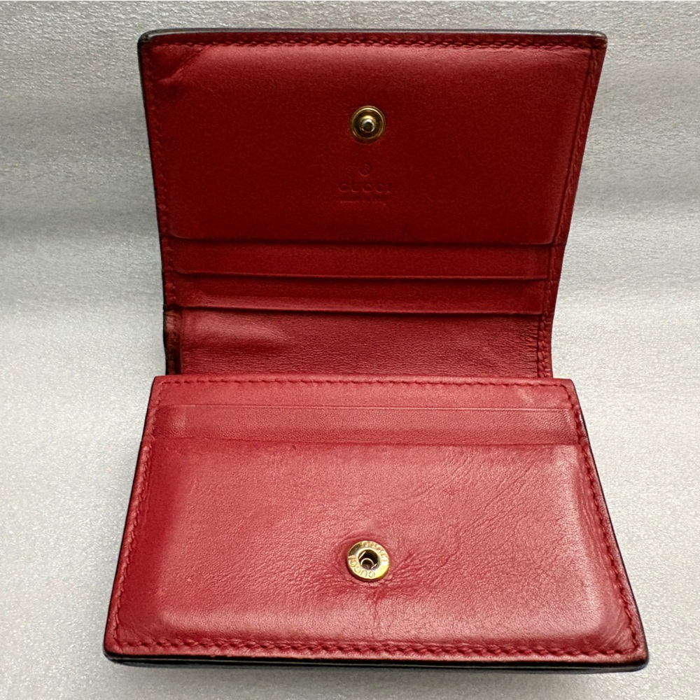 Gucci GG Supreme Cherry Wallet 476050.1147 • Crystal Cherry Motif Discontinued - Picture 8 of 13